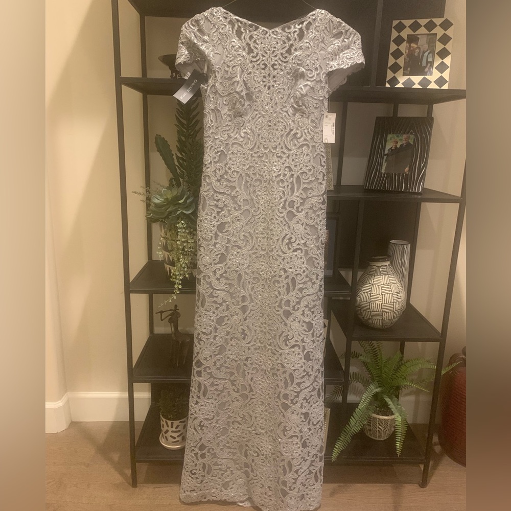 Tadashi shoji lace gown- mother of the bride or wedding guest